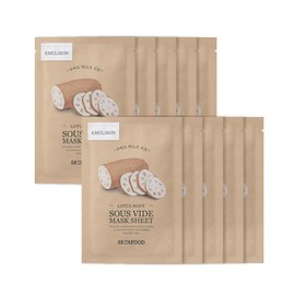 SKINFOOD Sous Vide Mask Sheet 10 Options To Choose  - [Firming] LOTUS ROOT 10P