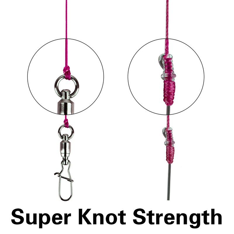 RIKIMARU Braid Pro 8X (Plum Pink, 65LB(0.40mm)-300Yds)