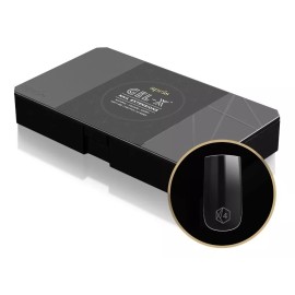 Aprés Caja Uña Postiza Tips Aprés Redonda Natural Corta 500 Pzas.