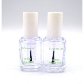 Lot/2 Essie Good To Go Top Coat Protege Vernis nail polish ~ 0.46 oz x 3 ~