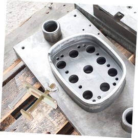 TOVINANNA Router Parts 2 Sets of Engraving Machine Press Plates Steel Clamp Kit for Woodworking