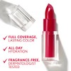COVERGIRL Clean, Labial Satinado, 590 Mulberry, Hidratación 24H, 3.5 g