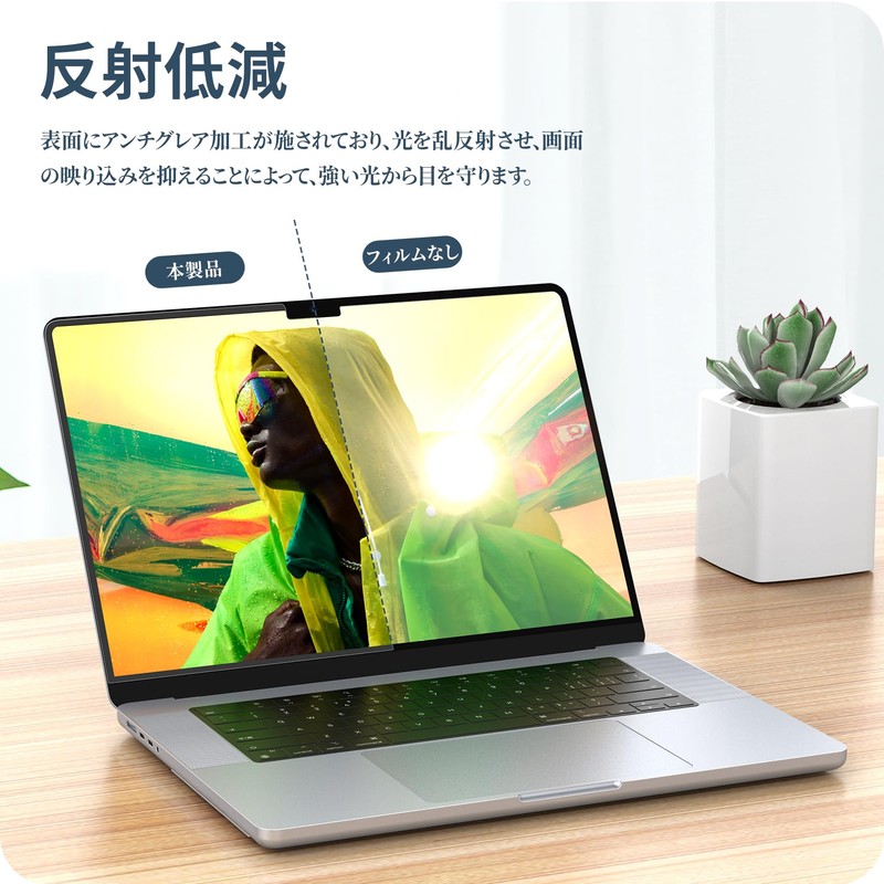 NIMASO Anti-Glare Film for MacBook Pro 14 Inch Compatible with