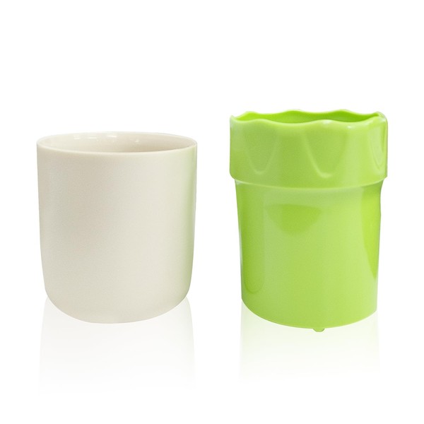 1 Piece Gray-Green Fruit Grater, Manual Shredder, Rotary Shredder, Kitchen