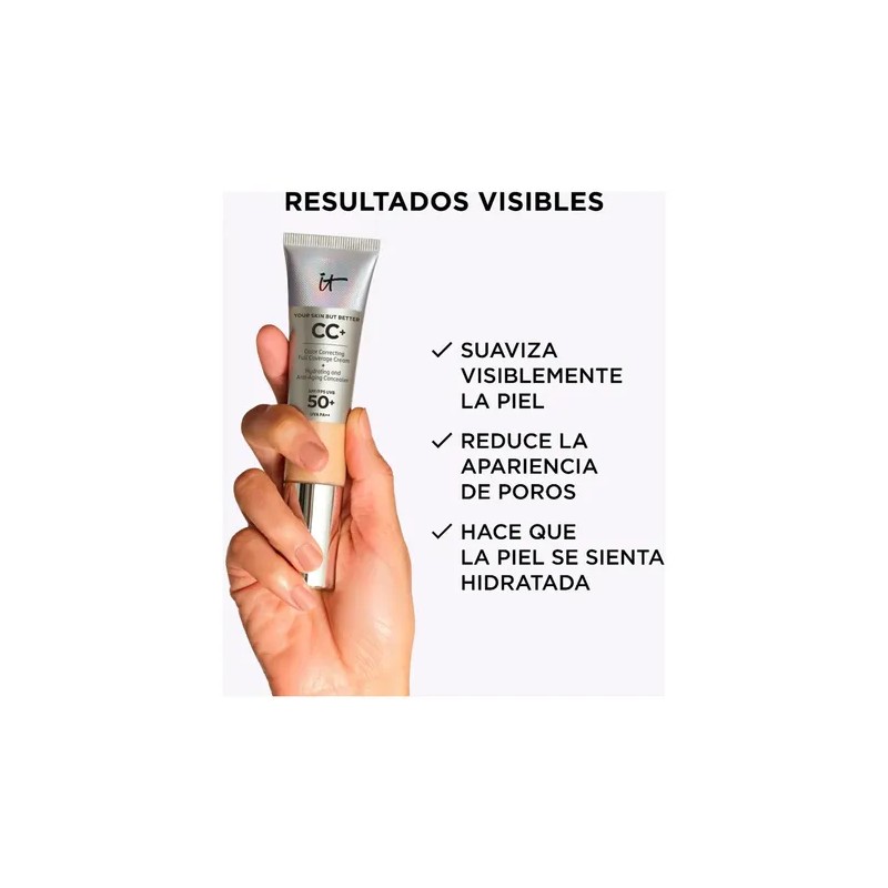 Base De Maquillaje Fps 50+ Cc+ Cream 32ml It Cosmetics