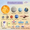 Glow in The Dark Stars Solar System Wall Decals, Sun