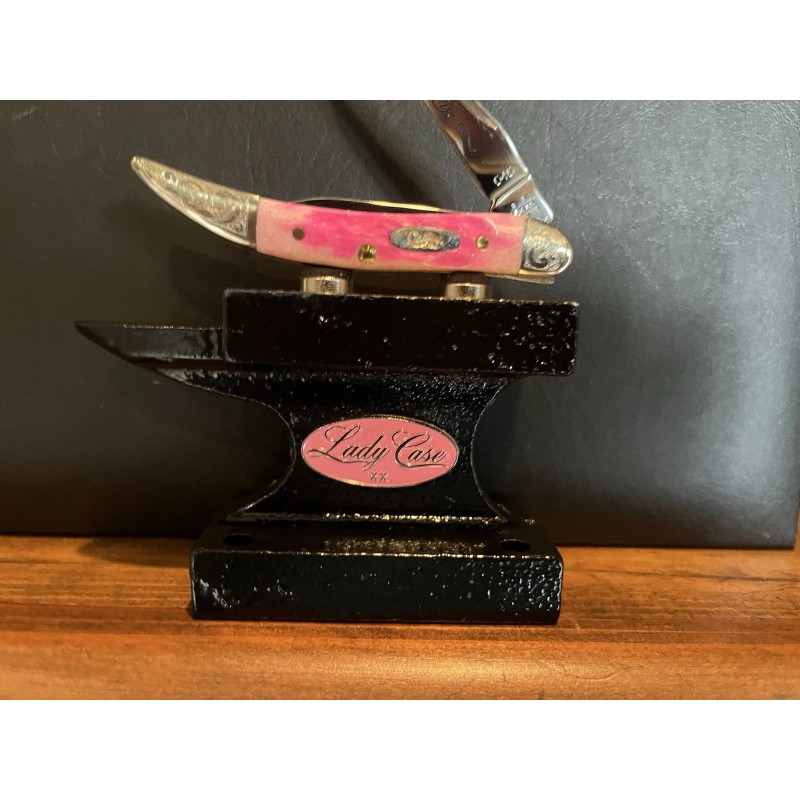 Case XX Lady Case Display Anvil. Amazing Looking Anvil.Knife Not