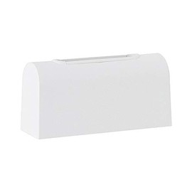 八幡化成 ティッシュケース sceltevie Túnell(テュネル) ホワイト 約25.1x8.3x12.5cm