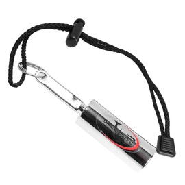 Saekodive Diving Shaker Rattle Stick - 3.9" Anodized Brass with Nylon Lanyard - Scuba Noice Maker, Underwater Shaker, Signal Communication Device