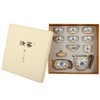 Chinese Tea Pot Sets,10 Pcs Portable Ceramic Cup for Tea,