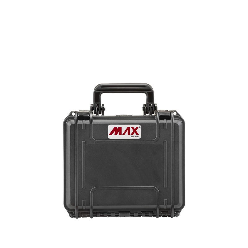 MAX MAX MAX235H155.079, wasserdichter Koffer, Schwarz.