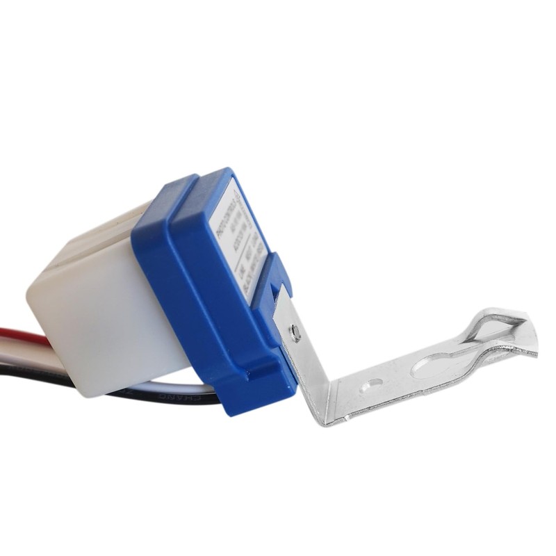 2 Pack AC DC 12V 10A Photoelectric Switch, Auto On