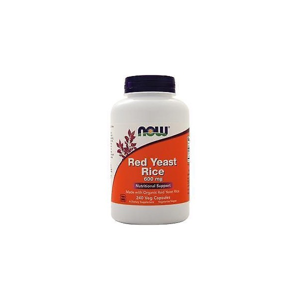 Now Red Yeast Rice (600mg)  240 vcaps