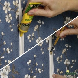 Solvite Extra Strong Wallpaper Repair Adhesive 56g Easy Spread Seam Sealer