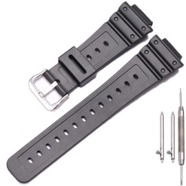 MCXGL Resin Bracelet Compatible with Caiso G Shock GA2100 GA-2110 Men's Rubber Sport Waterproof Bracelet Watch Strap Accessories, Resin, Created Quartz