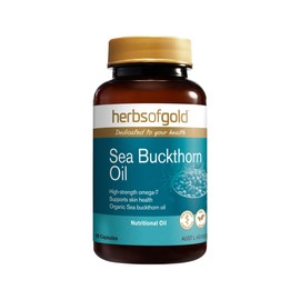 Herbs of Gold Sea Buckthorn Oil 60 Capsules