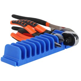 DEHOYI 24 pcs Magnetic Plier Organizer Set for Toolbox & drawer Storage|Modular Plier holders for Mechanics, Technicians, Space-Saving & Quick-Access,Gift for father and boyfriend(Blue)