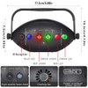 Disco Lights,Sound Activated Party Lights with Remote Control baiamser Projector