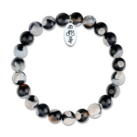 liforlove Triathlon Running Swimming Cycling Gifts for Triathletes Sports Gifts Sports Bracelets Gifts for a Runner Sports Bracelets for Men (Black triathlon), Small