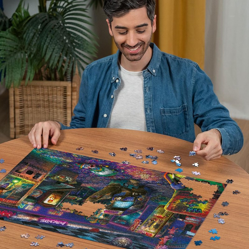 Ravensburger Abandoned Series: Forgotten Arcade 1000 Piece Jigsaw Puzzle for