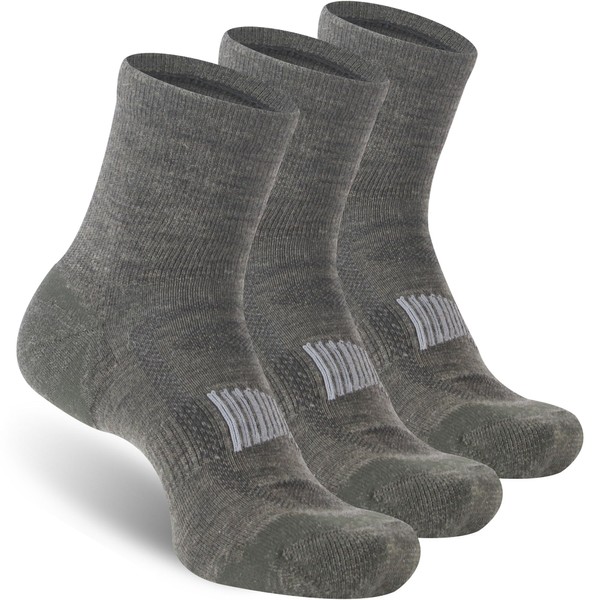RZTT Merino Wool Socks for Men Athletic Low Cut Socks