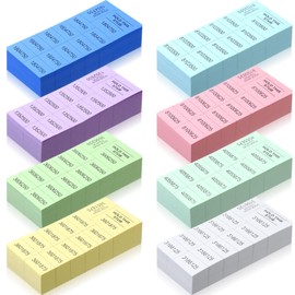 Kosiz 1000 Sheets Raffle Tickets with 10 Bid Numbers Per Sheet Colored Raffle Tickets Sheets for Chinese Auction Basket Silent Auction Church Events(Light Color)