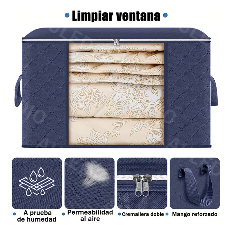 Bolsa Almacenaje Multiusos 6-pack, Cajas De Plegables Multiusos Almacenamiento Pararopa,