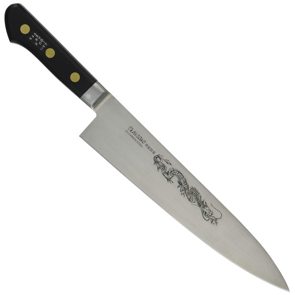 Misono Swedish Steel (with Dragon Carving) Gyu's Knife No. 113M/24cm