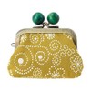 21904604 Kurochiku Kyoto Kurochiku Coin Purse Mini Gold Coin Purse, gold
