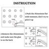 AzureRay 3 Piece Fake Piercing Set, Fake Piercings for Lips,