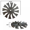 Pellethead Harman Exhaust Fan Blade 4-3/4" Paddle, Accentra Insert, P35i,