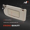 A-Premium Left Driver Side Sun Visor Compatible with Nissan Altima