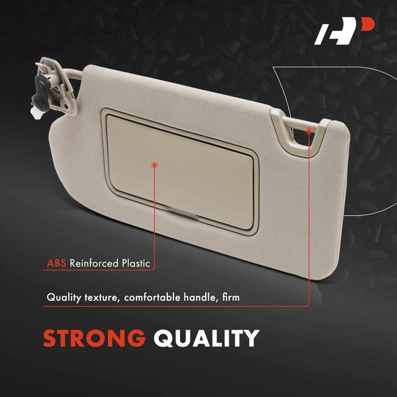 A-Premium Left Driver Side Sun Visor Compatible with Nissan Altima