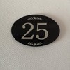 StayMax Locker Number Signs Door Sign with Self-Adhesive Tape Number