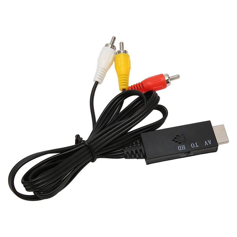 AV to HD Multimedia Interface Cable 3 RCA to HD