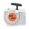 Fafeicy Pulley Starter Cover Replacement, Suitable for MS360 036 MS340