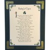 Baby's Eyes - 8x10 Blessing with Green Matting