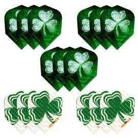 Darts Flights (15 Flights Total) I 100 Micron Dart Flights I Premium Extra Strong Made in UK I Professional (Ireland)