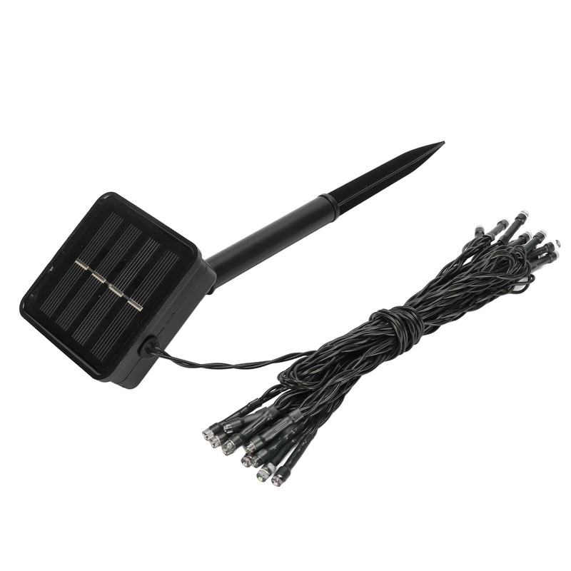 Solar String Lights 20 LED Beads 8 Modes 16.4ft Length