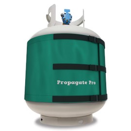20 Pound Propane Gas LP Cylinder Tank Heater by Propagate Pro | 110V Heating Wrap Blanket for 5 Gallon Buckets 30, 40 LB, Insulated Protective Cover Safely Heats Year Round Use 120V (5GAL-20LB/LP)