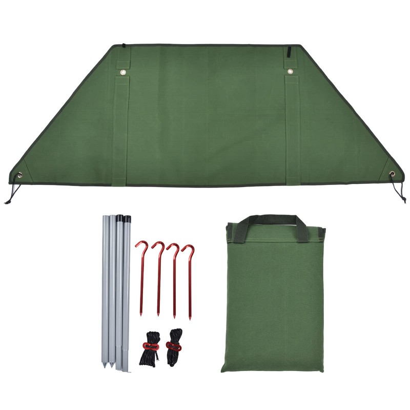 Topyond Camping Windscreen, Stove Windscreen - Foldable Stove Windscreen with