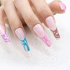 BABALAL Coffin Press on Nails Long Fake Nails with Nail