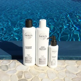 Kit Shampoo Y Acondicionador Cabello Anticaida Nioxin 1 1l                                                                                            