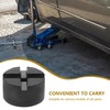 YARDWE Universal Jack Stand Pad, Load Capacity Reinforced Rubber Lift
