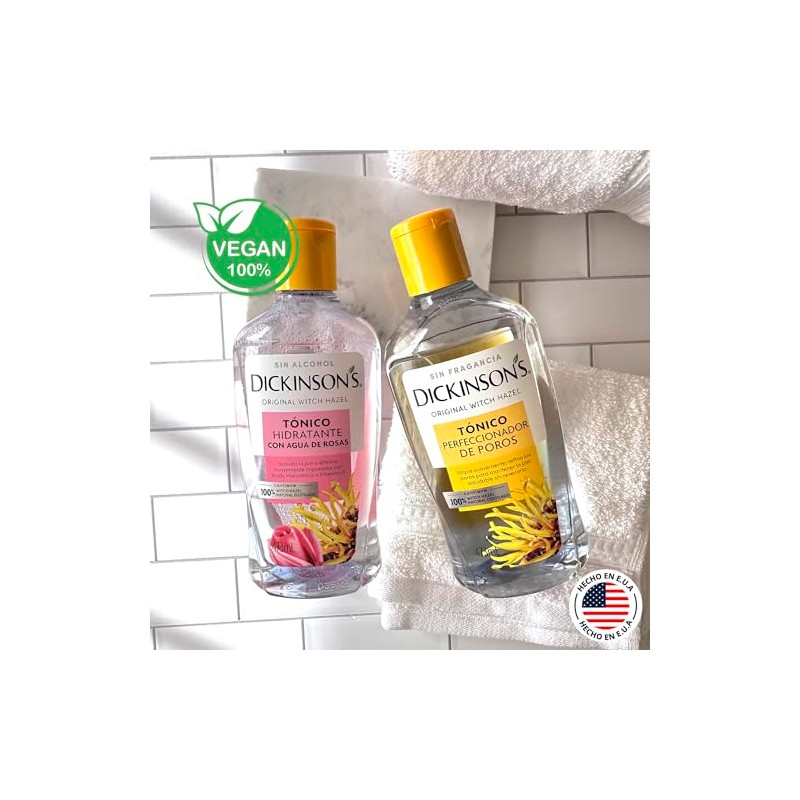 Dickinsons. Tónico Perfeccionador de Poros, 473 ml