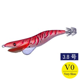 KEYSTONE (ki-suton) Lure egi egisya-pu Red Samurai Color Red Samurai reddokingu No. 3.8 V0 