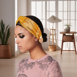 Sports Headband All-Match Head Scarf Cross Hair Band Imitation Silk Adjustable Heart-Shaped Twill Silk/Cross Hair Band-12 5ea