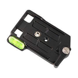 Morisho Quick Shoe Tripod Head Camera Plate Small Adapter Spare Level Bourbon QRA-635L II Compatible Base Single Item