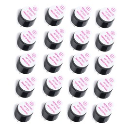 Hailege 20pcs 3V Integrated Active Buzzer Alarm Speaker Electromagnetic Buzzer 12 x 9.5 mm
