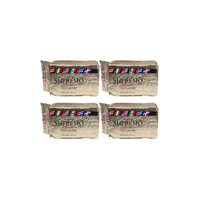 Café Supremo Espresso 100% Cafe Puro Brick 8.8 oz (Pack